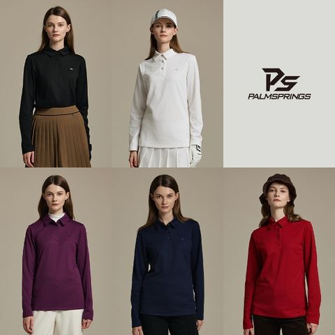[팜스프링스골프]Air기모 PK카라티셔츠 5종 여성