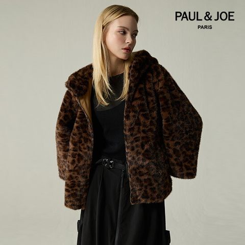 ○25FW Faux 밍크 후드 자켓