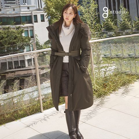 지스튜디오 25FW 사가폭스 헤비구스 다운코트