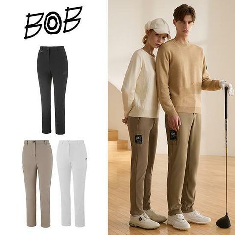 [삼성카드5%할인][메종비오비]BOB 25FW 여성 벨벳 본딩 팬츠 3종