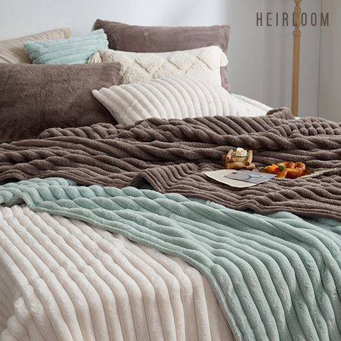 [에어룸]수퍼킹_25FW 라셀퍼 극세사 이불 겸 블랭킷 1+1세트