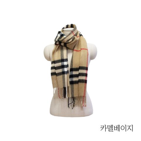{버버리} 체크 클래식 캐시미어 머플러