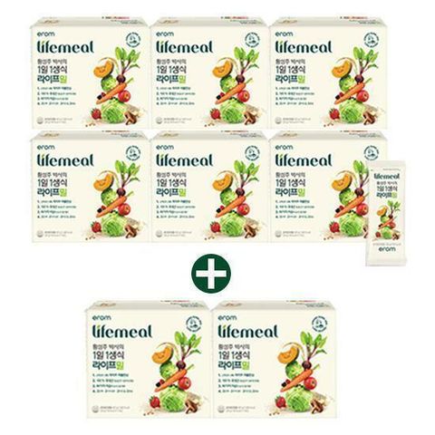 [이번달 단하루] 이롬 황성주 1일1생식 라이프밀 8박스+황성주 검은콩 무가당 두유 (A)