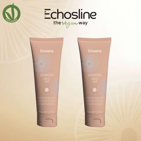 [입문패키지] 에코스라인 케라틴 VEG 헤어 마스크 300ML *2