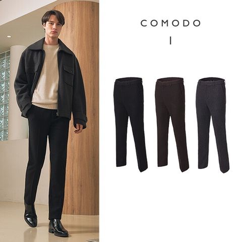 [최초가 89,000원]코모도 25FW 남성 웜 소프트 기모 팬츠 3종