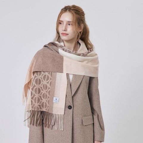 뉴데이 캐시미어100 숄머플러