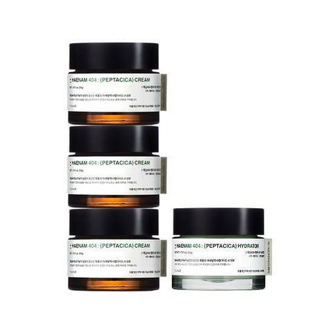 [카드 5%할인]톤28 해남 404 펩타시카 새벽크림 50g 3개 + 펩타시카 하이드레이터 수분크림 50g