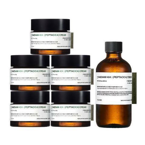 [카드 5%할인]톤28 해남 404 펩타시카 새벽크림 50g 5개 + 펩타시카 토너 250ml