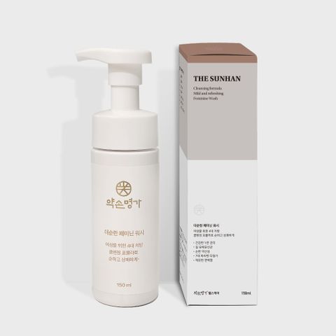 (정가 36,000원) 더순한 페미닌 워시 150ml 자연유래 약산성 청결제