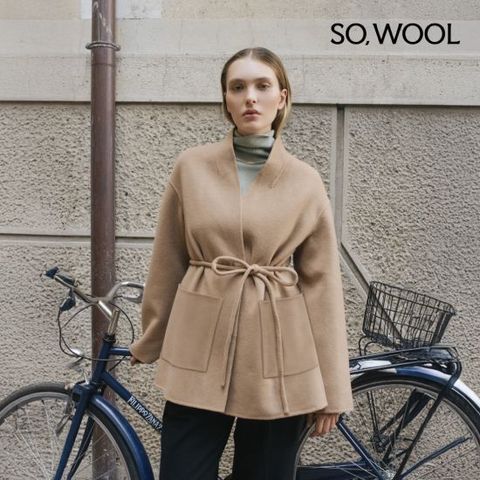 쏘울 25FW 핸드메이드 캐시 숄카라 코트