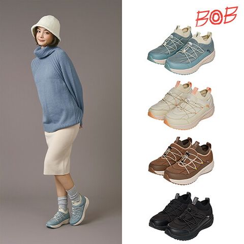 ○ BOB 25FW 여성 웜 삭스 니팅 패딩부츠 1종