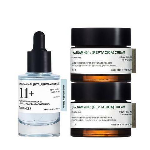 [삼성카드5%할인]톤28 해남 404 펩타시카 새벽크림 50g 2개 + 히알루론 시카 세럼 30ml