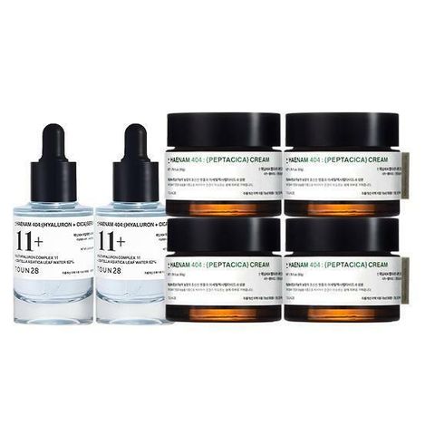 [카드 5%할인]톤28 해남 404 펩타시카 새벽크림 50g 4개 + 히알루론 시카 세럼 30ml 2개