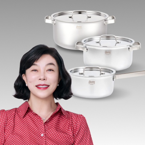 스테니 무연마제 통5중 스텐냄비 3종(16편수,20양수,24곰솥)