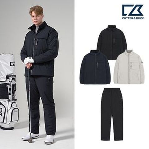 커터앤벅 25FW 남성 인퀼팅 패딩 셋업 2종