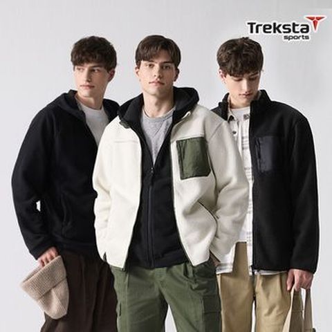 트렉스타 남성 플리스자켓 2종