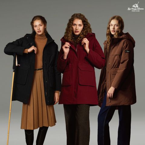 [RCB폴로클럽] 25FW 여성 헤리티지 패딩코트 (R502W)