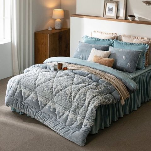 [마르시아] [SS]엘프 착번아웃 극세사 베딩 풀세트