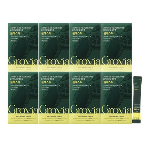 [8박스]그로비아 유기농 올레스틱 8박스  (15ml X 14포 X 8박스)