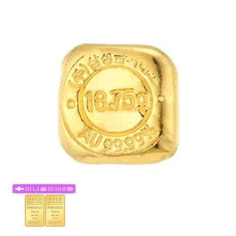 (방송에서만)(주)삼성금거래소 24K 순금 99.99% 실속형 골드바 18.75g+골드바 2개