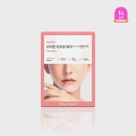(정가 49,500원) 브이한 리프팅패치 작은얼굴관리 미백 주름개선 패치 1박스 (7개입)