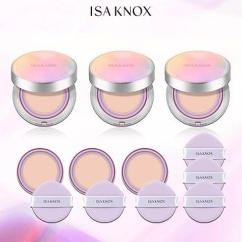 이자녹스 프로 리프팅 글로우 커버 쿠션X3+리필X3+퍼프X3