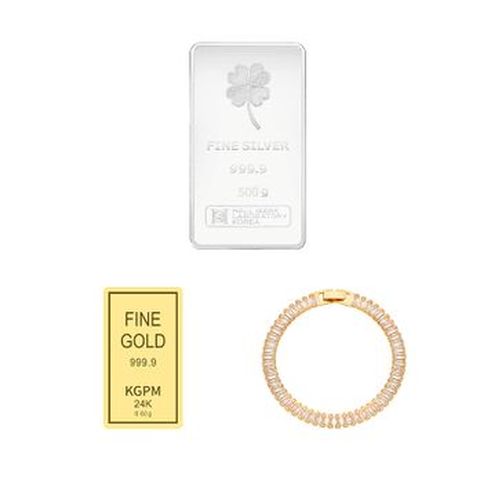 (방송에서만) 한국금자산관리 KGAM 925 임페리얼 실버바 99.99%% 500g+추가