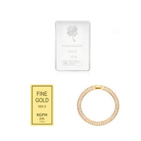 (방송에서만) 한국금자산관리 KGAM 925 임페리얼 실버바 99.99%% 100g+추가 (준비수량한정)