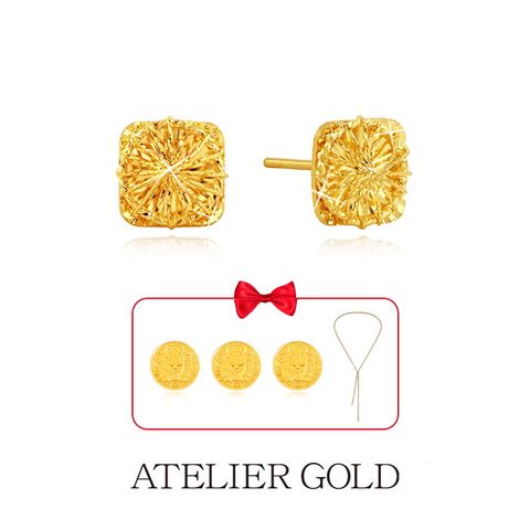 ○ 24K 골드썬 귀걸이 + 24K 골드 3종 + 테니스 롱 목걸이