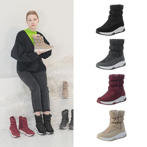 ○ 윈터 퍼 아이젠 스노우 부츠