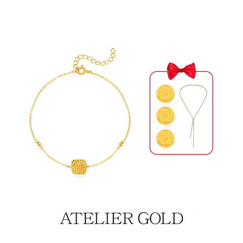 ○ 24K 골드썬 팔찌 + 24K 골드 3종 + 테니스 롱 목걸이