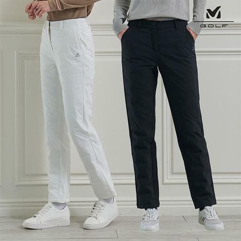 [카드 5%할인]25FW] 밀레골프 여성  패딩팬츠  2종세트