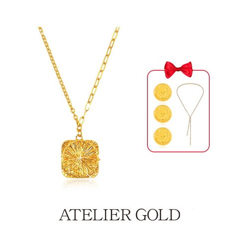 ○ 24K 골드썬 목걸이 + 24K 골드 3종 + 테니스 롱 목걸이