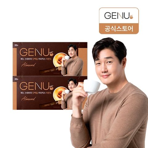 단백질 커피믹스 아몬드 유지태커피 10.5g 20포 x2박스(총 40포)