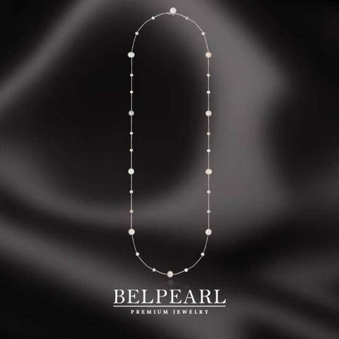 벨펄 리얼 담수진주 9.5.5 디바이드 목걸이 1종