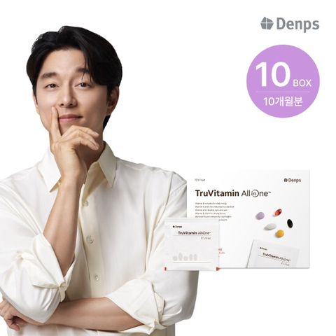 ♡최신상♡ 비타민+루테인+밀크씨슬 한번에! [더블] 덴프스 트루바이타민 올인원 10박스