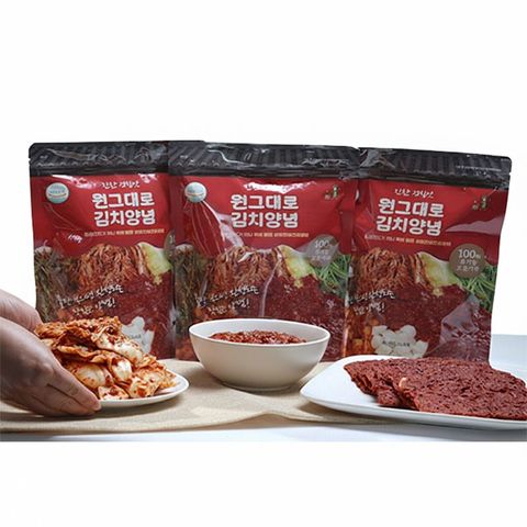 원그대로 진한 감칠맛 김치양념 200g*3개