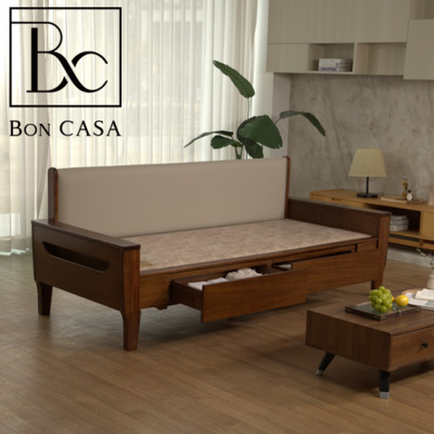 [본까사] 카우치소파 + 리프트업 테이블 + 전용패드 + 목어깨마사지기 