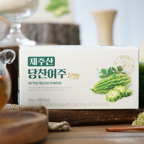 50%세일_제주산 당찬 여주분말 17통