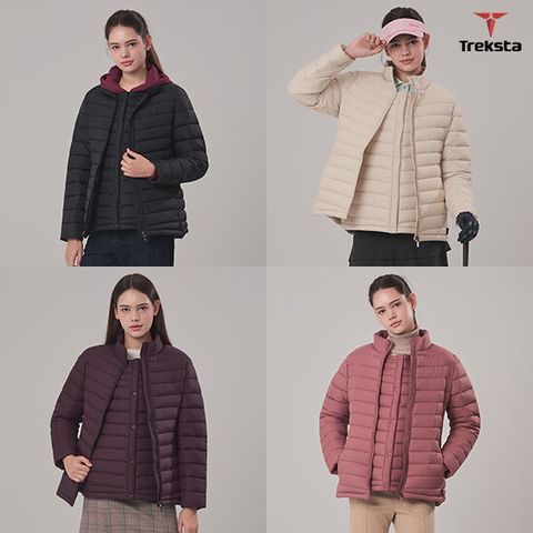 ★ 트렉스타 25FW 여성 패딩 자켓 + 패딩 베스트 2종