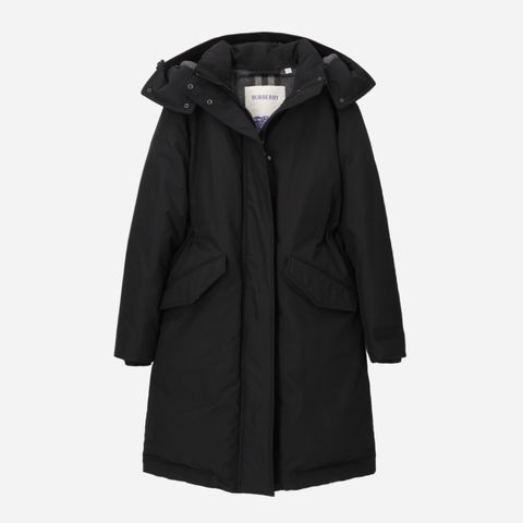 레이번 다운 패딩코트 블랙 (81120631)