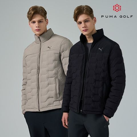 O 푸마골프 25FW 남성 스윙 패딩 자켓