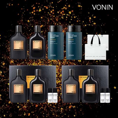 [KT단독구성] 보닌남성기초 3세트(스킨3+로션3+여행용2)+워시2