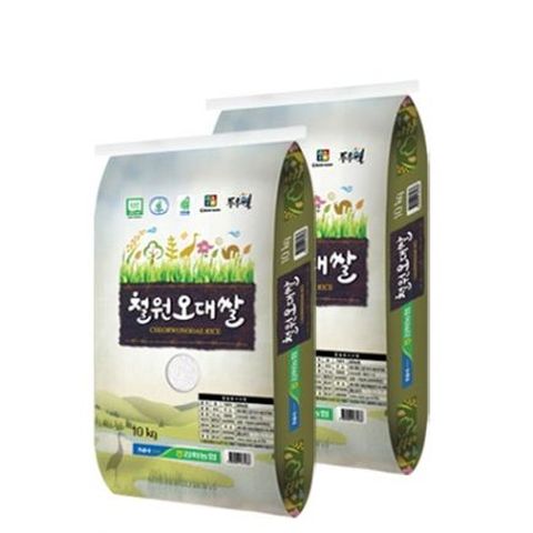 [25년 햅쌀] 김화농협 철원오대쌀 10kg+10kg 당일도정 상등급