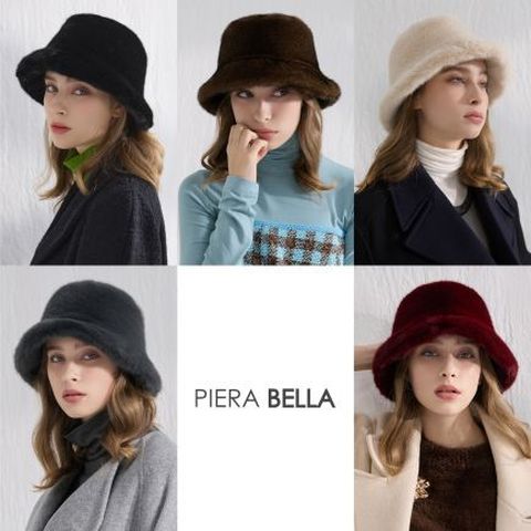 [피에라벨라] 2025 FW  FAUX FUR 퍼 버킷햇