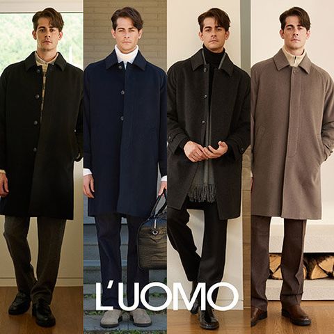 [워모 백화점에디션] FW 울 캐시미어 블렌드 롱코트