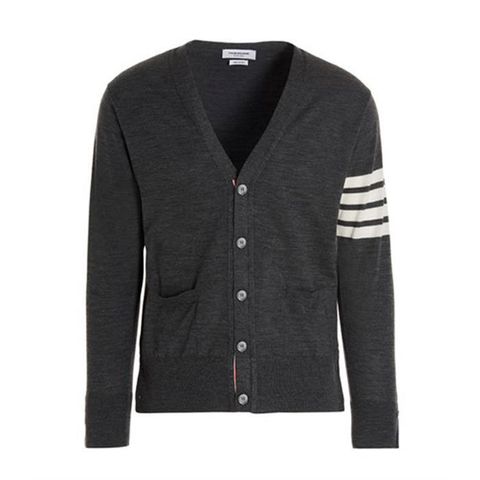 [MADE IN ITALY] 4바 스트라이프 공용 가디건 (MKC002A)