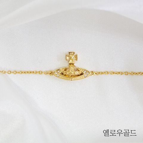 비비안웨스트우드 크리스탈 팔찌(6102006602)