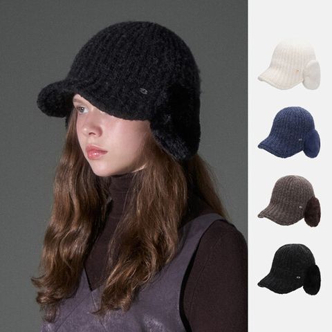 화이트샌즈 드보라 울 블렌디드 니트 햇 1종