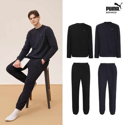 푸마 남성 플리스 기모 셋업 2세트(상의2종+하의2종)